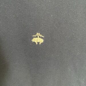 Brooks Brothers‎ Polo Shirt Mens Large Black 346 Original Fit Golden Fleece VTG